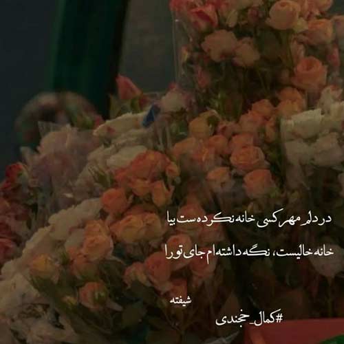 اهنگ میشه روی کوزه ی آب عکس یک دریا رو انداخت پویا